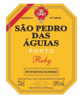 VINHO PORTO SÃO PEDRO DAS ÁGUIAS RUBY