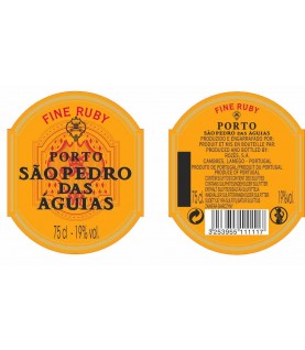 VINHO PORTO SÃO PEDRO DAS ÁGUIAS RUBY DECANTER