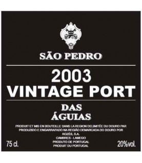 VINHO PORTO SÃO PEDRO DAS ÁGUIAS VINTAGE 2003