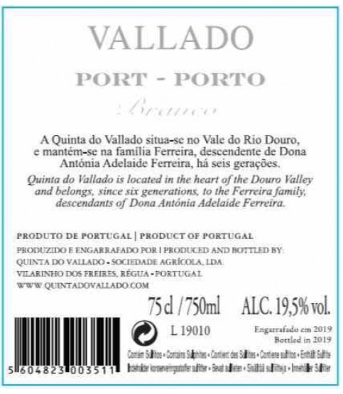 PORTO QUINTA DO VALLADO BRANCO