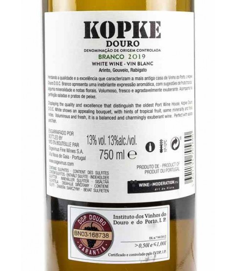 VINHO KOPKE BRANCO 75CL