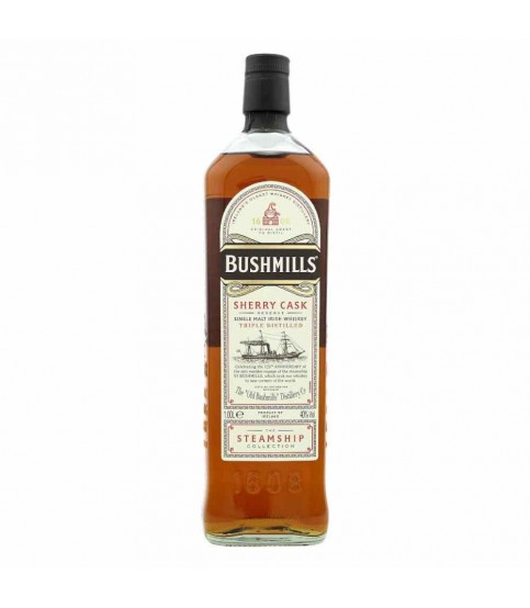 WHISKEY BUSHMILLS STEAMSHIP COLLECTION SHERRY CASK